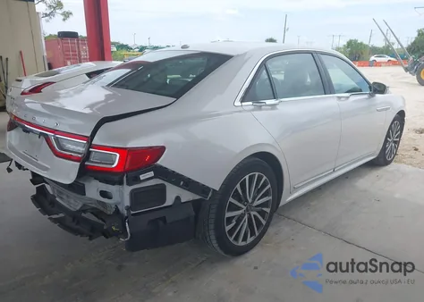 2017 Lincoln Continental Select из США, поврежденный, VIN 1LN6L9SP1H5605414